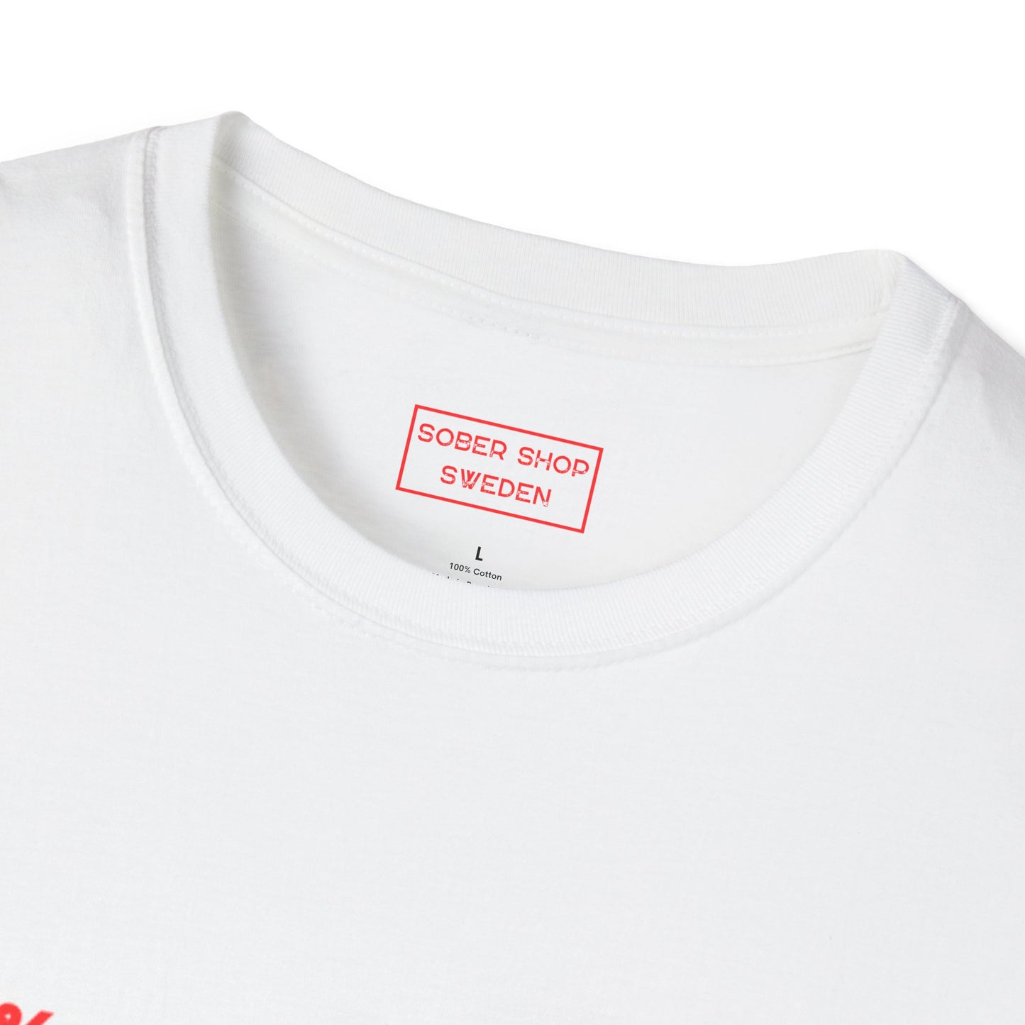 90% Sober Minded Unisex T-Shirt - Casual Statement Tee