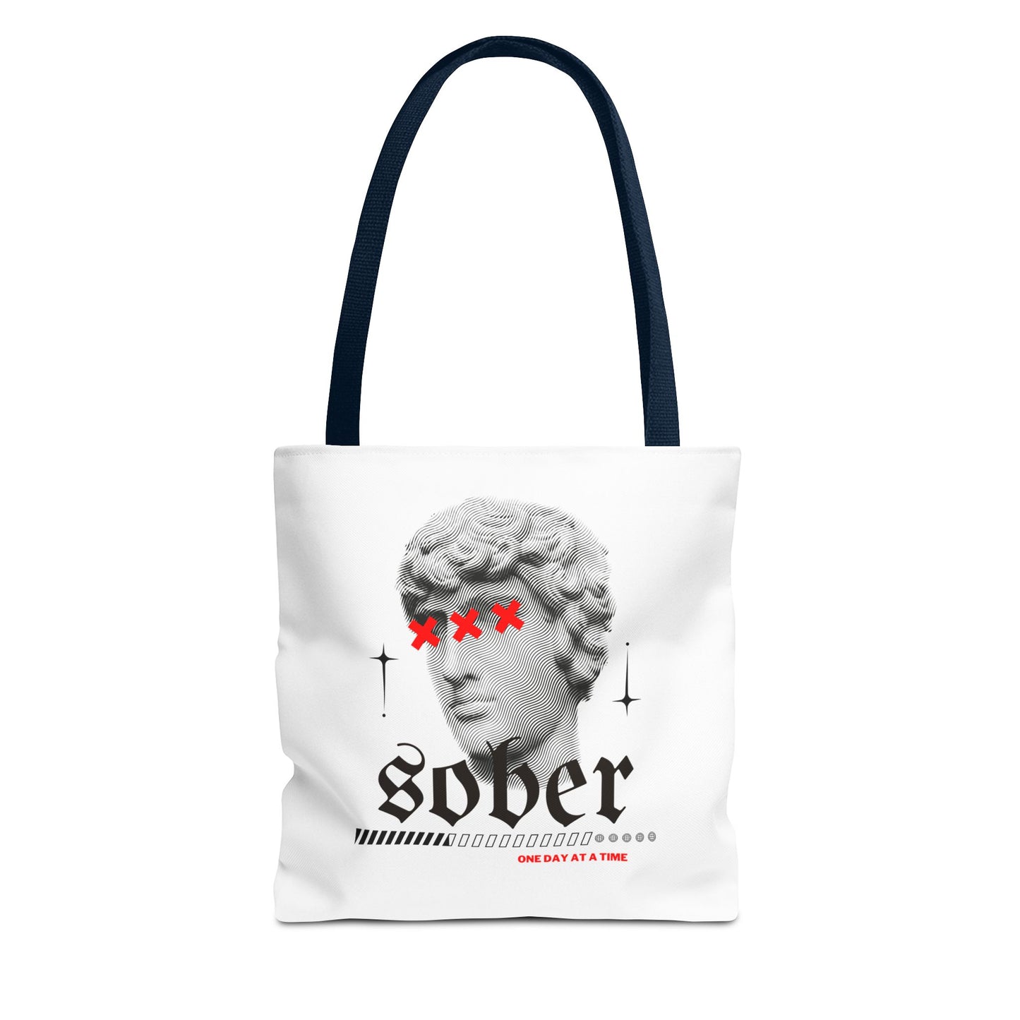 Sober Tote Bag – Unique Statement Accessory for Recovery, One Day at a Time