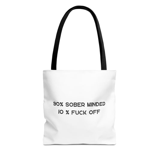 Sober Minded Tote Bag | Perfect for Daily Use and Gifting