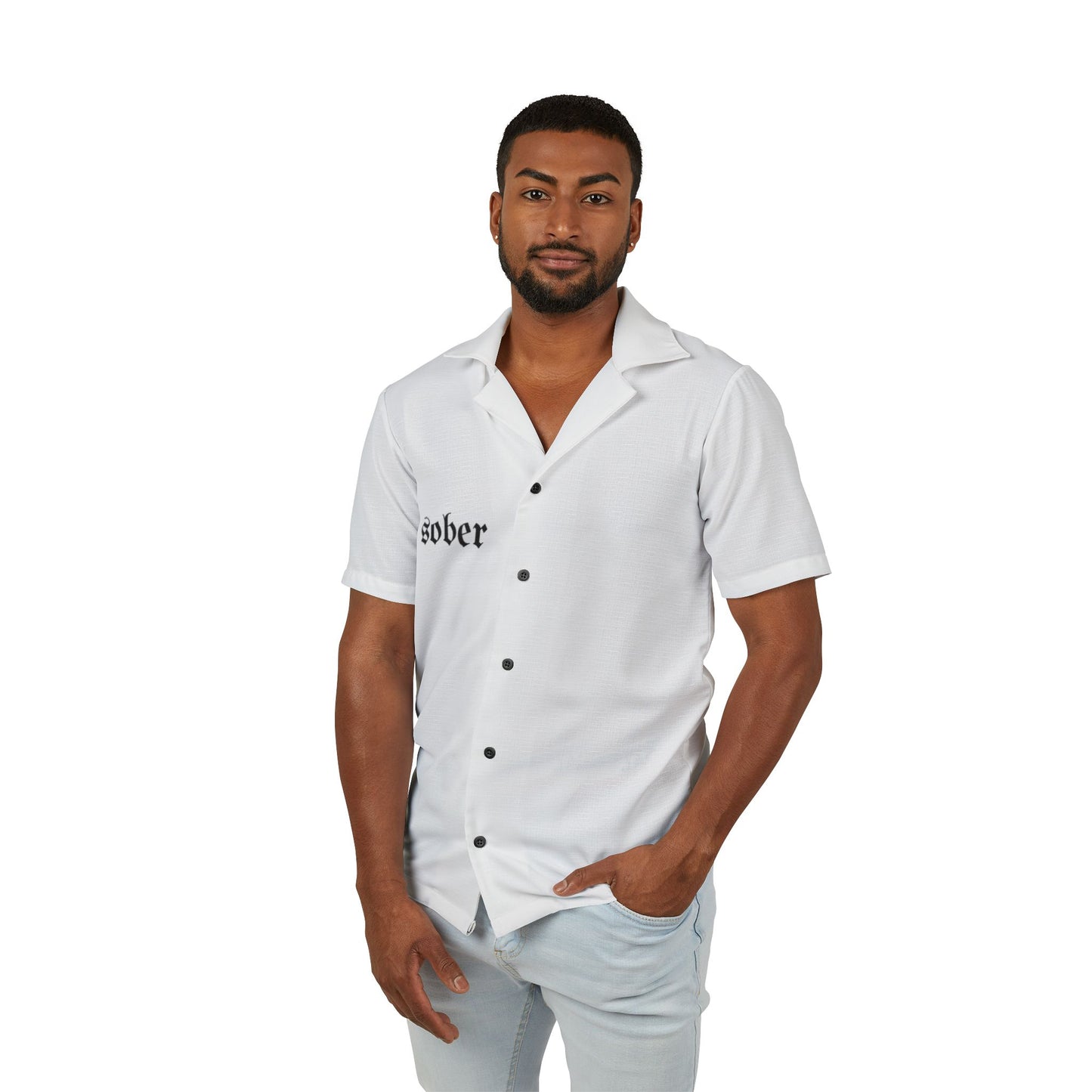 Sober - Men's Hawaiian Camp Shirt