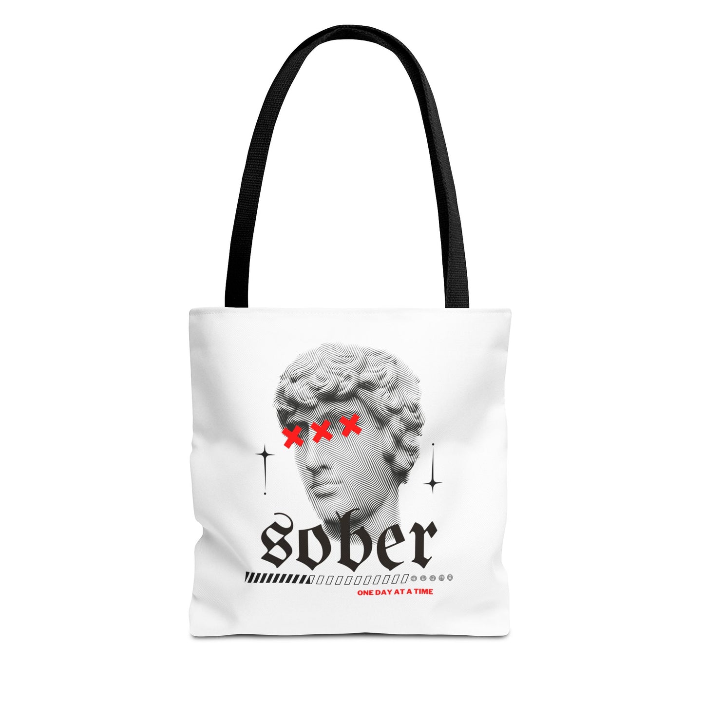 Sober Tote Bag – Unique Statement Accessory for Recovery, One Day at a Time